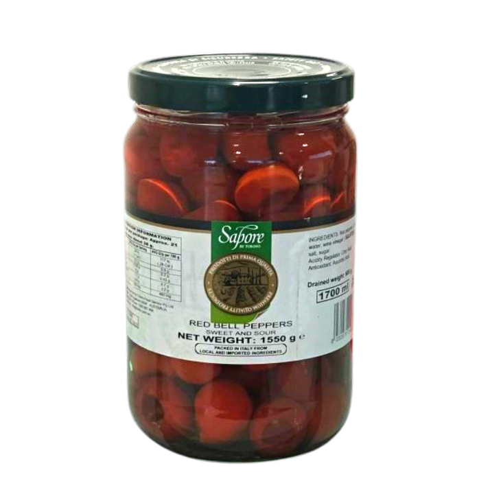 RED BABY BELL PEPPERS 1550G