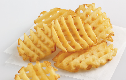 Seasoned ORIGINAL  &quot;Waffle&quot; Fries 2.04KG X 6