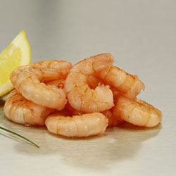 COOKED &amp; PEELED VANNAMEI PRAWN 60/90 850G