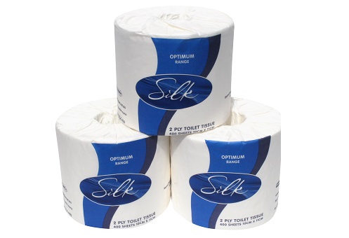 2PLY TOILET ROLL 400 SHEETS  X 48