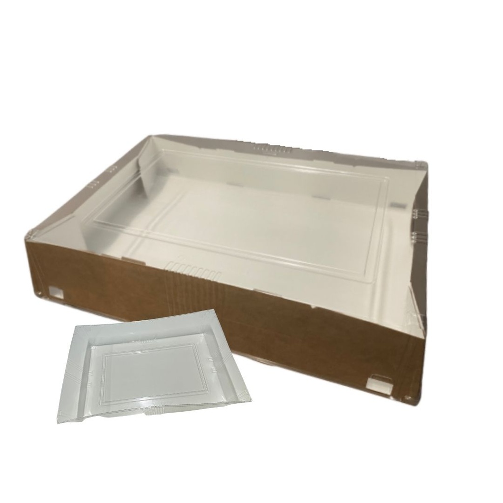 COLPAC PLATTER TRAY LIDS X 50
