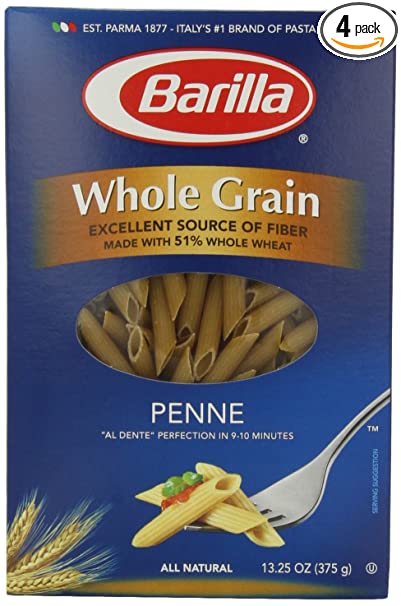BARILLA WHOLEMEAL PENNE RIGATE 4.54KG