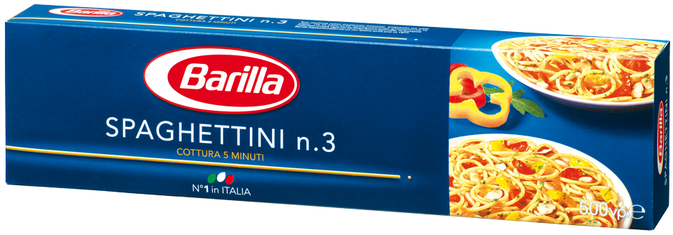 Barilla Selezione Oro Chef Spaghettini 1kg X 12