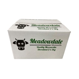 [MOZZA_MEADOWDALE] MEADOWDALE Shredded Australian Mozzarella 5kg x 2