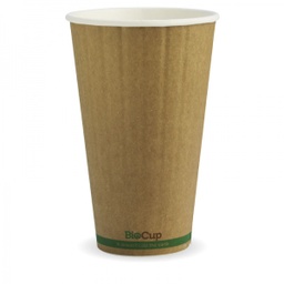[CCUPS16OZDW] 16oz Kraft DOUBLE WALL Cup (500)