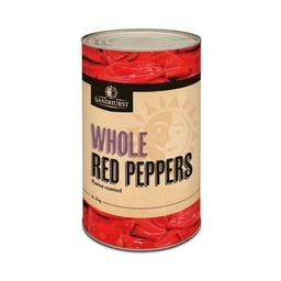 [PEPPERS/FILLETS] ROASTED WHOLE RED PEPPERS A12