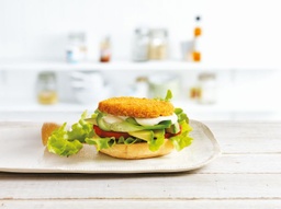 [STEGGLES-56613] Crumbed Chicken Burger 85g  6 x 1KG