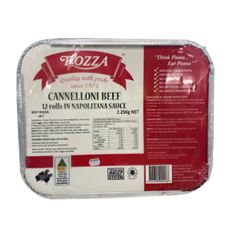 [CANNELONI/BEEF] BEEF CANNELLONI 2.25KG