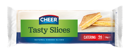 [CHEESE/SLICES] TASTY CHEESE SLICES 90 PIECE 1.5KG