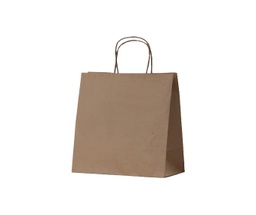 [PCARRY01] KRAFT PAPER CARRY BAGS  280mm x 280mm x 150mm (500)