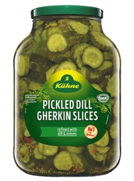[GHERSLICED] Dill Pickled Gherkins Sliced 2650ml